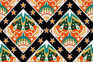 Vector seamless pattern design for fabrics, rugs, ornaments, textiles, decorations, wallpaper