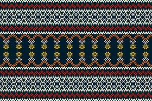 Cross Stitch. Geometric ethnic patterns. Design for Saree, Patola, Sari, Dupatta, Vyshyvanka, rushnyk, dupatta, Clothing, fabric, batik, Knitwear, Embroidery, Ikkat, Pixel pattern. Traditional Design. vector