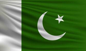 Vector flag of Pakistan