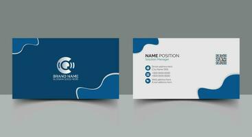 Free vector business card template layout