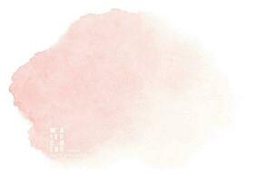 Light orange watercolor texture background vector