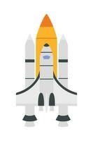 Space Object Illustration Isolated In White Background. Galaxy and Space Object Icon Design in Flat Style. vector