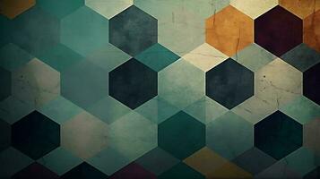 Geometric pattern background photo