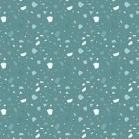 Terrazzo texture seamless pattern vector