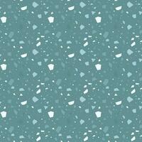 Terrazzo texture seamless pattern vector