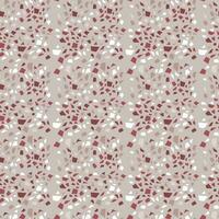 Terrazzo texture seamless pattern vector