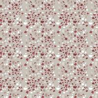 Terrazzo texture seamless pattern vector