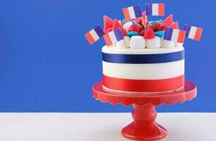 Happy Bastille Day on 14 july Illustration background photo