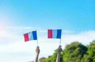 Happy Bastille Day on 14 july Illustration background photo