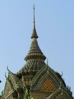 Pra Mondop or Library at Wat Pho or Temple of the Bodhi Tree, Bangkok, Thailand photo