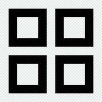 Apps icon. Suitable for website UI design vector