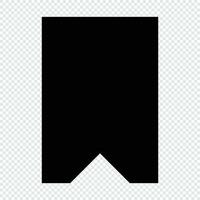 Bookmark icon. Suitable for website UI design vector