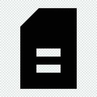 File icon. Suitable for website UI design vector