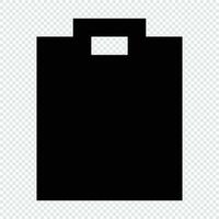 Paste icon. Suitable for website UI design vector