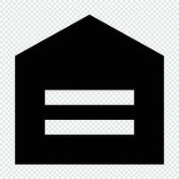 Home icon. Suitable for website UI design vector