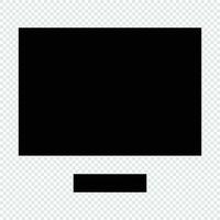 monitor icono. adecuado para sitio web ui diseño vector