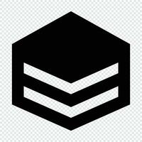 Layer icon. Suitable for website UI design vector