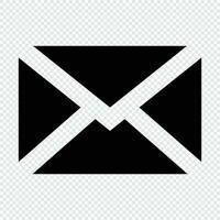 Email icon. Suitable for website UI design vector