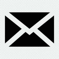 Email icon. Suitable for website UI design vector