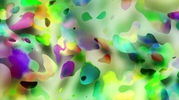 abstrakt färgrik animation. Flerfärgad flytande bakgrund. skön lutning textur, rör på sig abstrakt geometrisk bakgrund video