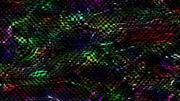 Abstract colorful wavy animation. Multicolor liquid background. Beautiful gradient texture, Moving abstract geometric background video