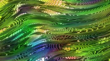 abstract kleurrijk animatie. veelkleurig vloeistof achtergrond. mooi helling textuur, in beweging abstract meetkundig achtergrond video