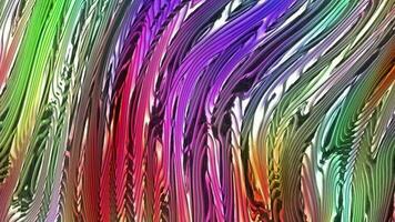 Abstract colorful wavy animation. Multicolor liquid background. Beautiful gradient texture, Moving abstract geometric background video