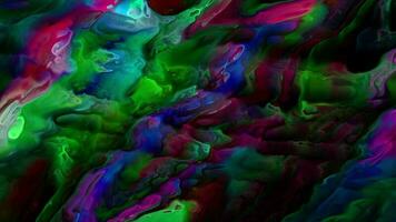 abstrato colorida ondulado animação. multicolorido líquido fundo. lindo gradiente textura, comovente abstrato geométrico fundo video