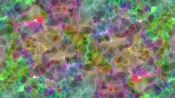Abstract colorful wavy animation. Multicolor liquid background. Beautiful gradient texture, Moving abstract geometric background video
