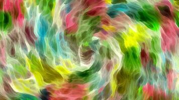 Abstract colorful wavy animation. Multicolor liquid background. Beautiful gradient texture, Moving abstract geometric background video