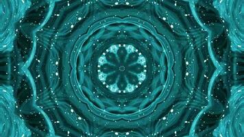 Multicolor kaleidoscope animation, Geometric background movie video