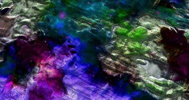 astratto colorato ondulato animazione. multicolore liquido sfondo. bellissimo pendenza struttura, in movimento astratto geometrico sfondo video