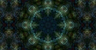 Abstract kaleidoscope animation, Abstract geometric background animation video