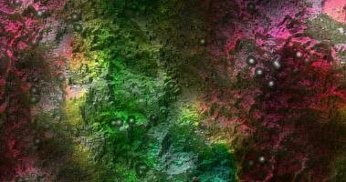 animazione colorata astratta. sfondo liquido multicolore. bella trama sfumata, sfondo multicolore astratto in movimento video