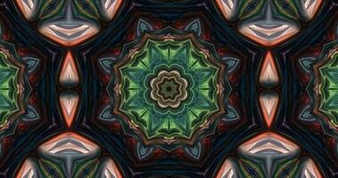 Abstract kaleidoscope animation, Abstract geometric background animation video