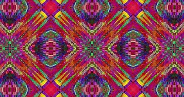 Abstract kaleidoscope animation, Abstract geometric background animation video