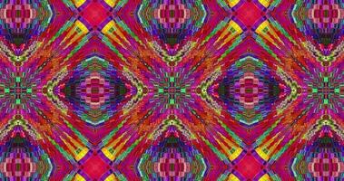 Abstract kaleidoscope animation, Abstract geometric background animation video