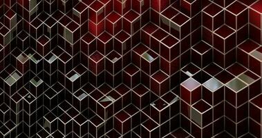 Abstract 3D Geometric Background Animation video