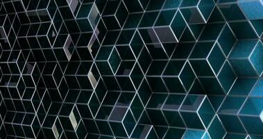 Abstract 3D Geometric Background Animation video