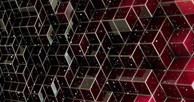 Abstract 3D Geometric Background Animation video