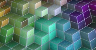 Abstract 3D Geometric Background Animation video