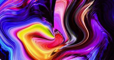 Abstract colorful animation. Multicolor liquid background. Beautiful gradient texture, Moving abstract multicolored background video