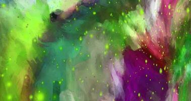 Abstract colorful animation. Multicolor liquid background. Beautiful gradient texture, Moving abstract multicolored background video