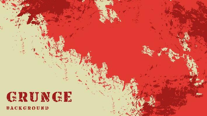 Abstract Red Grunge Texture Design Background