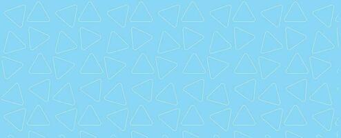 Geometric shape background pattern isolated with blue background. vector