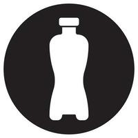 bottle icon vector