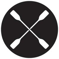 paddle icon vector