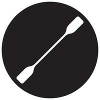 paddle icon vector