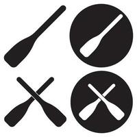 paddle icon vector