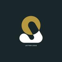 Letter A logo design vector with creative unique concept